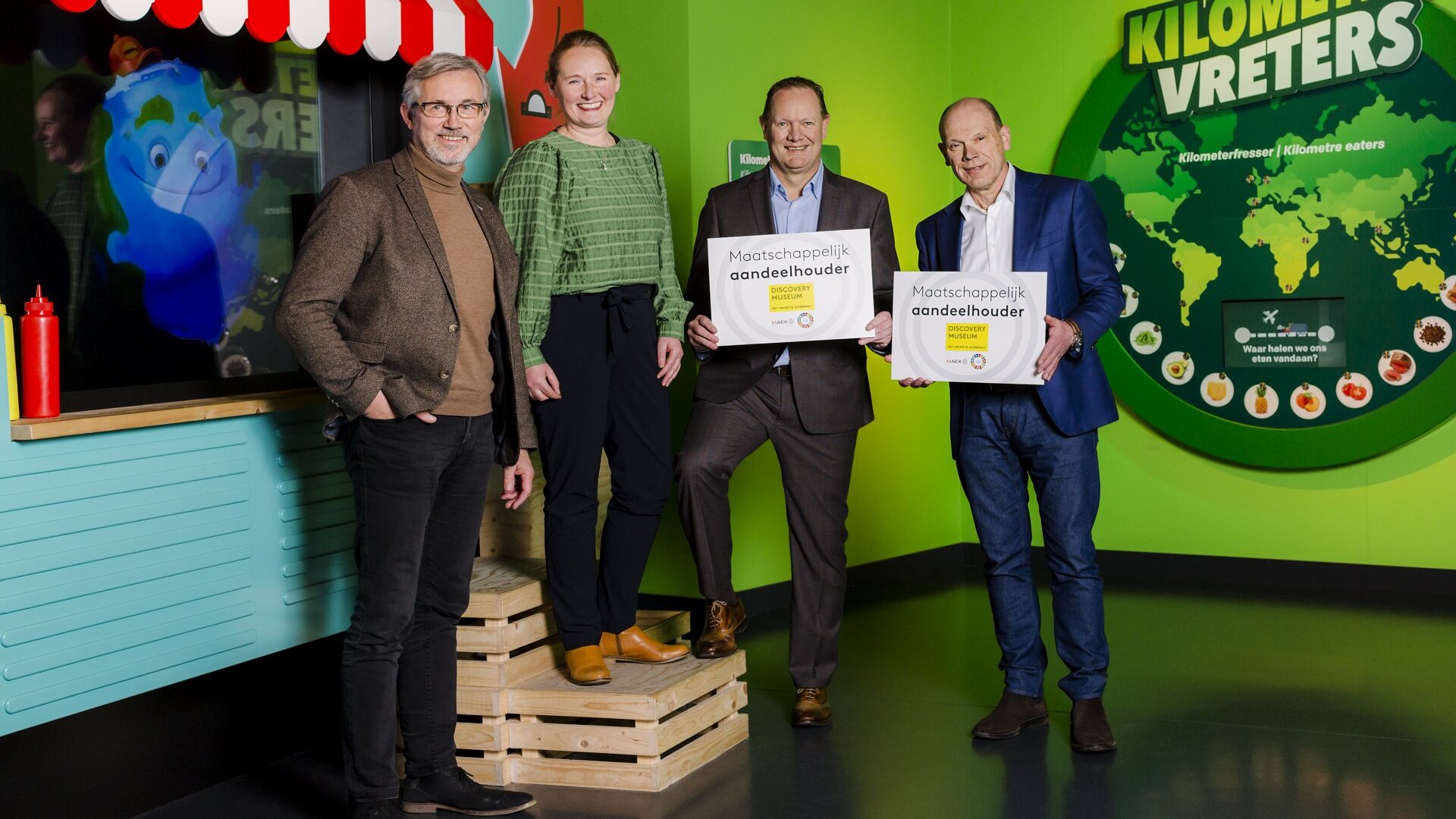 Eerste maatschappelijke aandeelhouders voor Discovery Museum na maatschappelijke beursgang