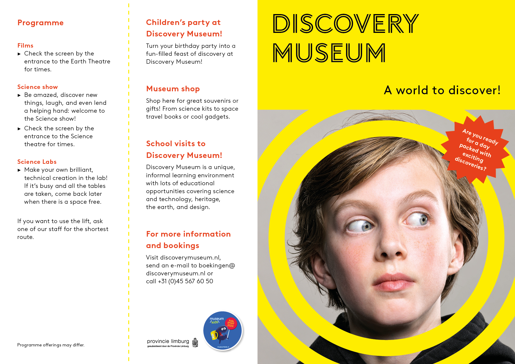 Discovery Museum Map