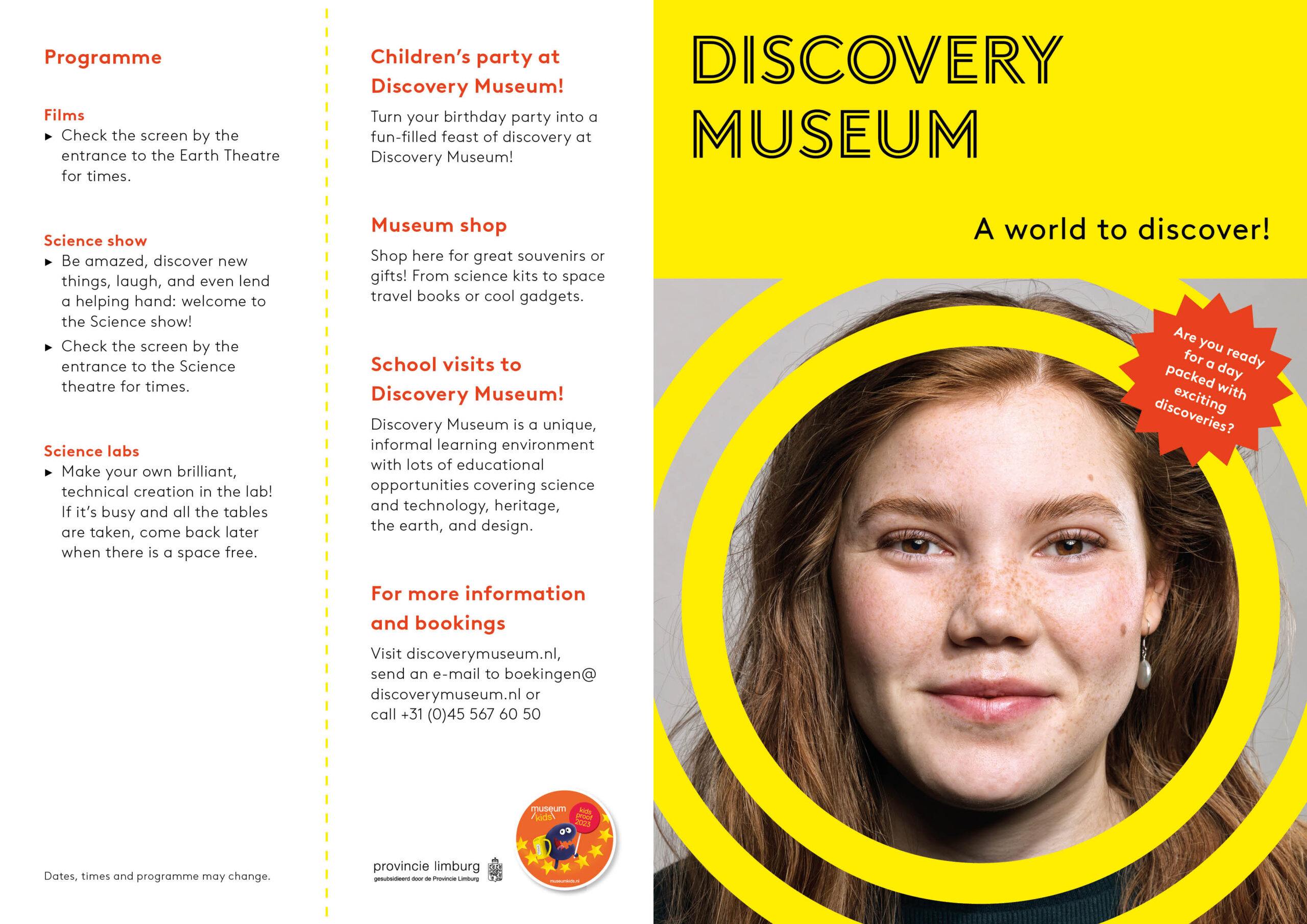 Discovery Museum Map